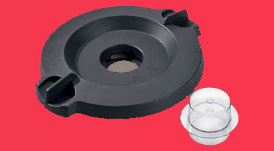 Couvercle et récipient pour mixeur.