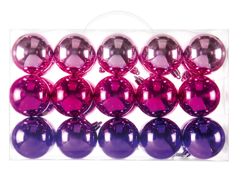 Aller en mode plein écran : LIVARNO home Boules de Noël, 30 pièces - Image 6