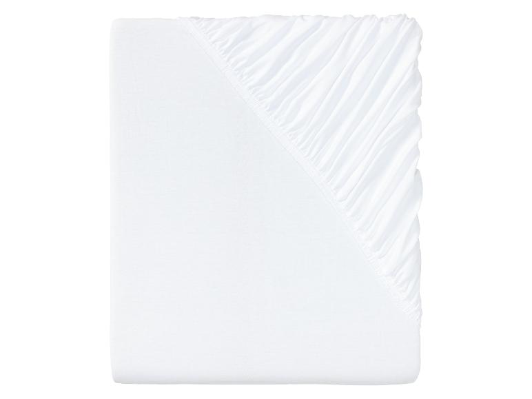 Drap-housse blanc