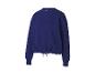 Sweat-shirt Crivit bleu marine à cordon de serrage.