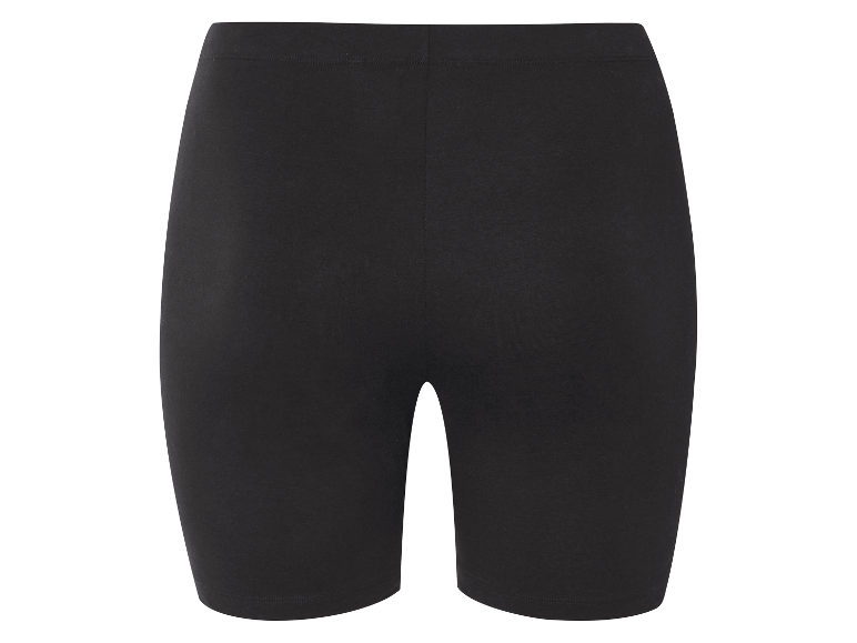 Shorts noirs en coton.