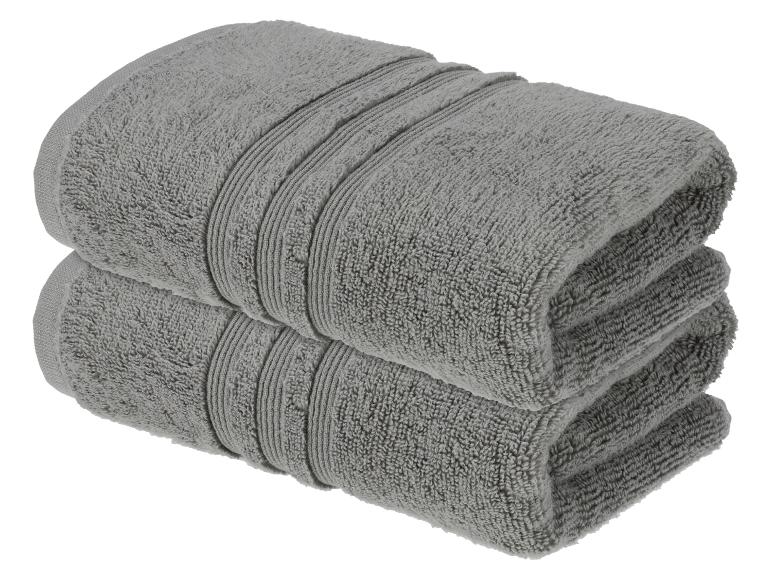 Lot de 2 serviettes en éponge