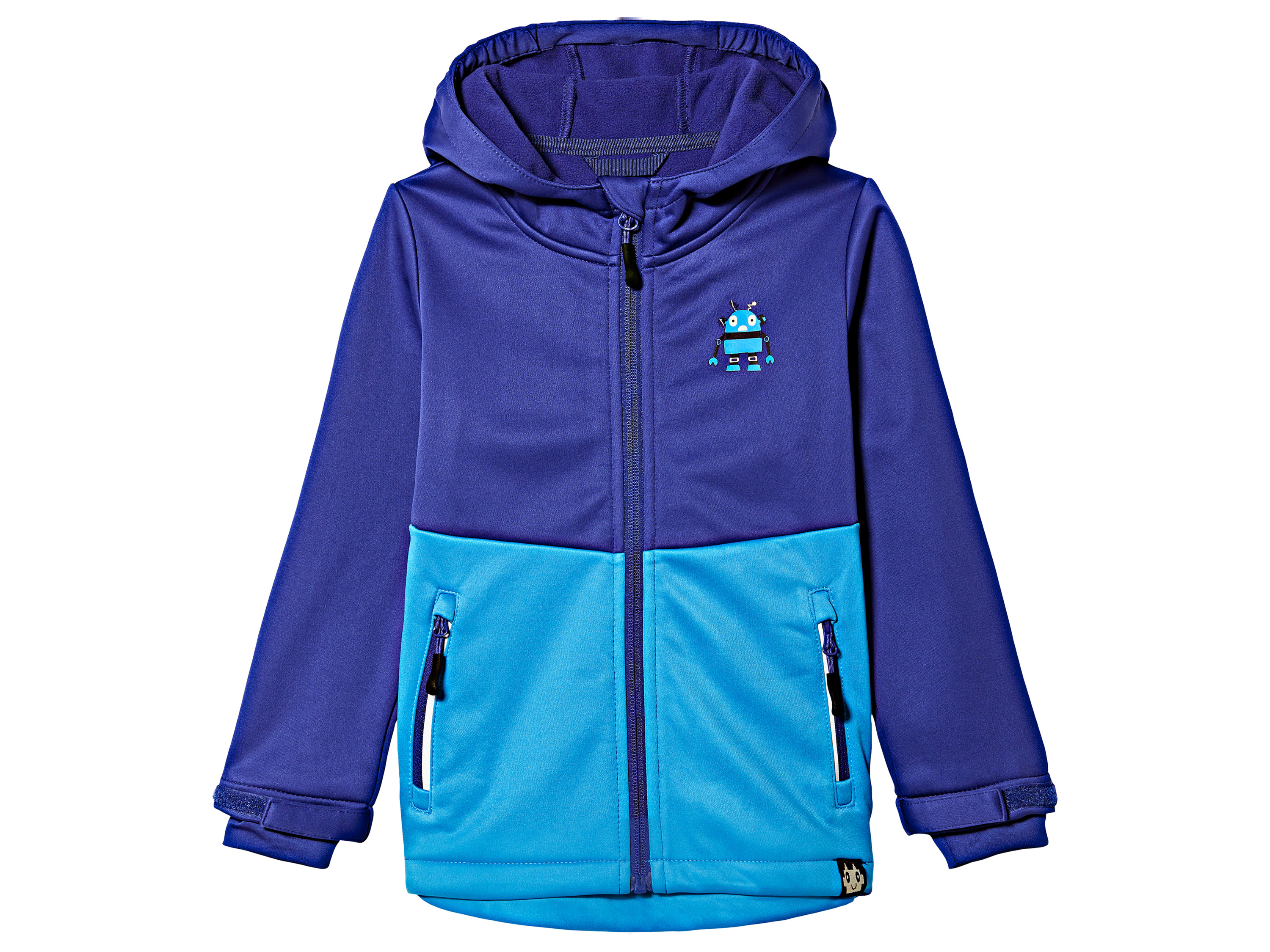 lupilu® Veste softshell petit garçon (4-6 ans, bleu/bleu clair)
