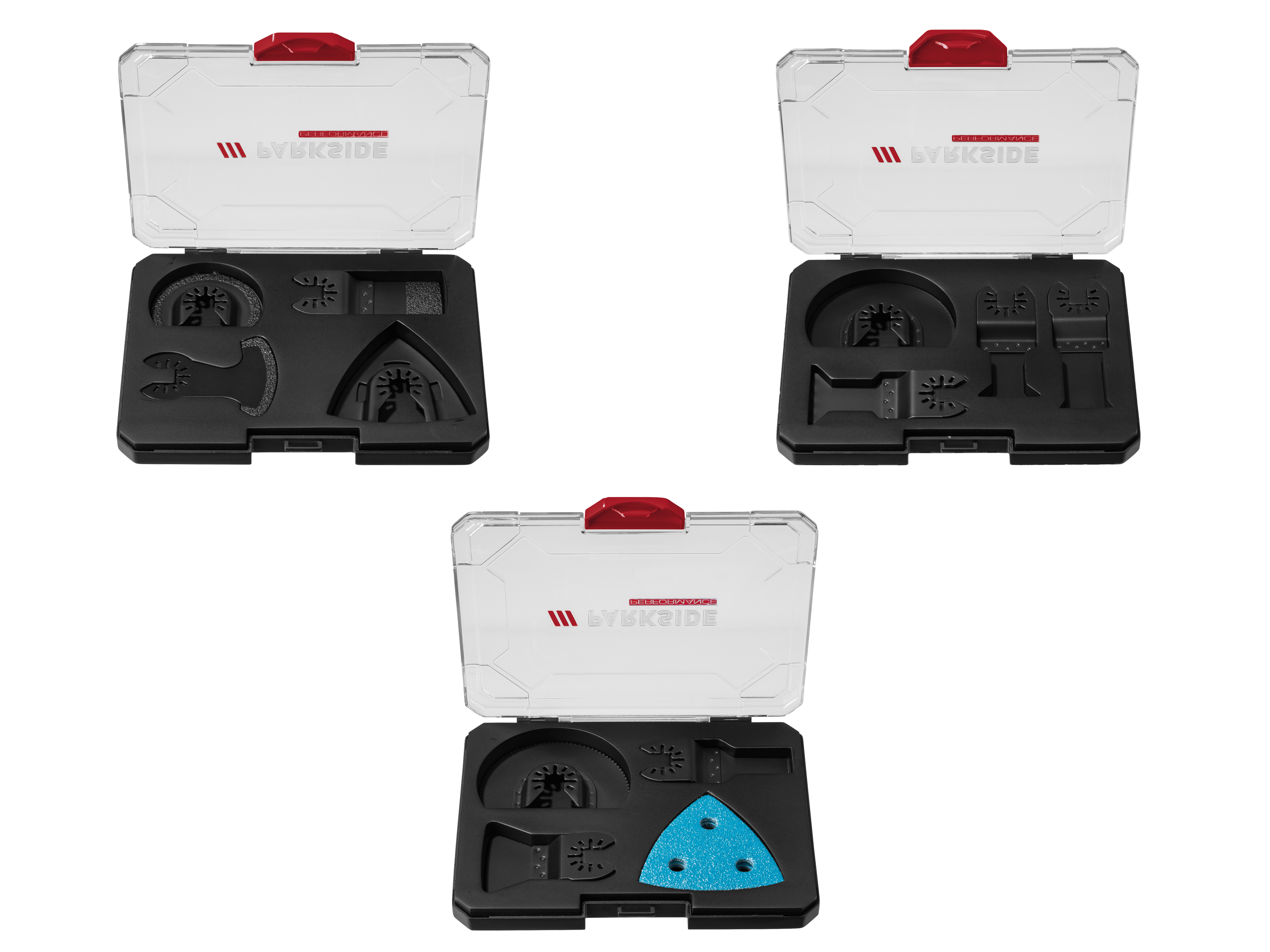 PARKSIDE PERFORMANCE® Accessoires pour outil multifonction,4 ou 8 pièces