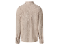 Chemise beige à manches longues pour homme.