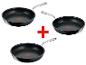 Trois poêles Tefal pour la cuisine.