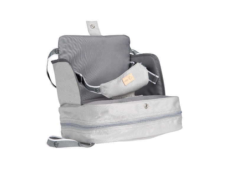 Chaise haute portable Robe Kids, grise.