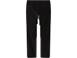 Pantalon en velours côtelé noir avec poche arrière.