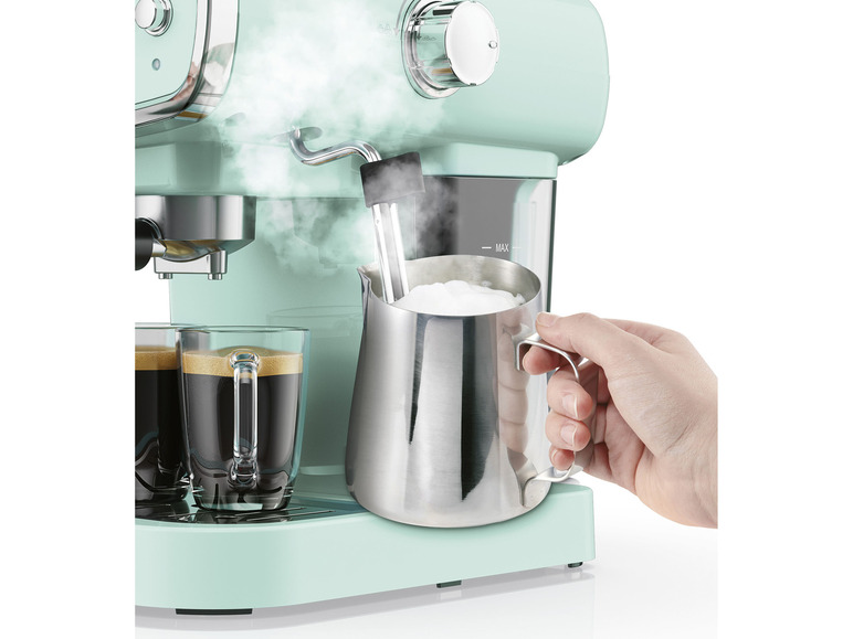 Aller en mode plein écran : SILVERCREST® KITCHEN TOOLS Machine à expresso SEM 1050 A2, 1 050 W, 1,2 L - Image 6