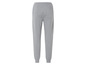 Pantalon de survêtement gris avec élastique à la taille.