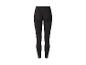 Leggings noirs de sport, vue arrière.