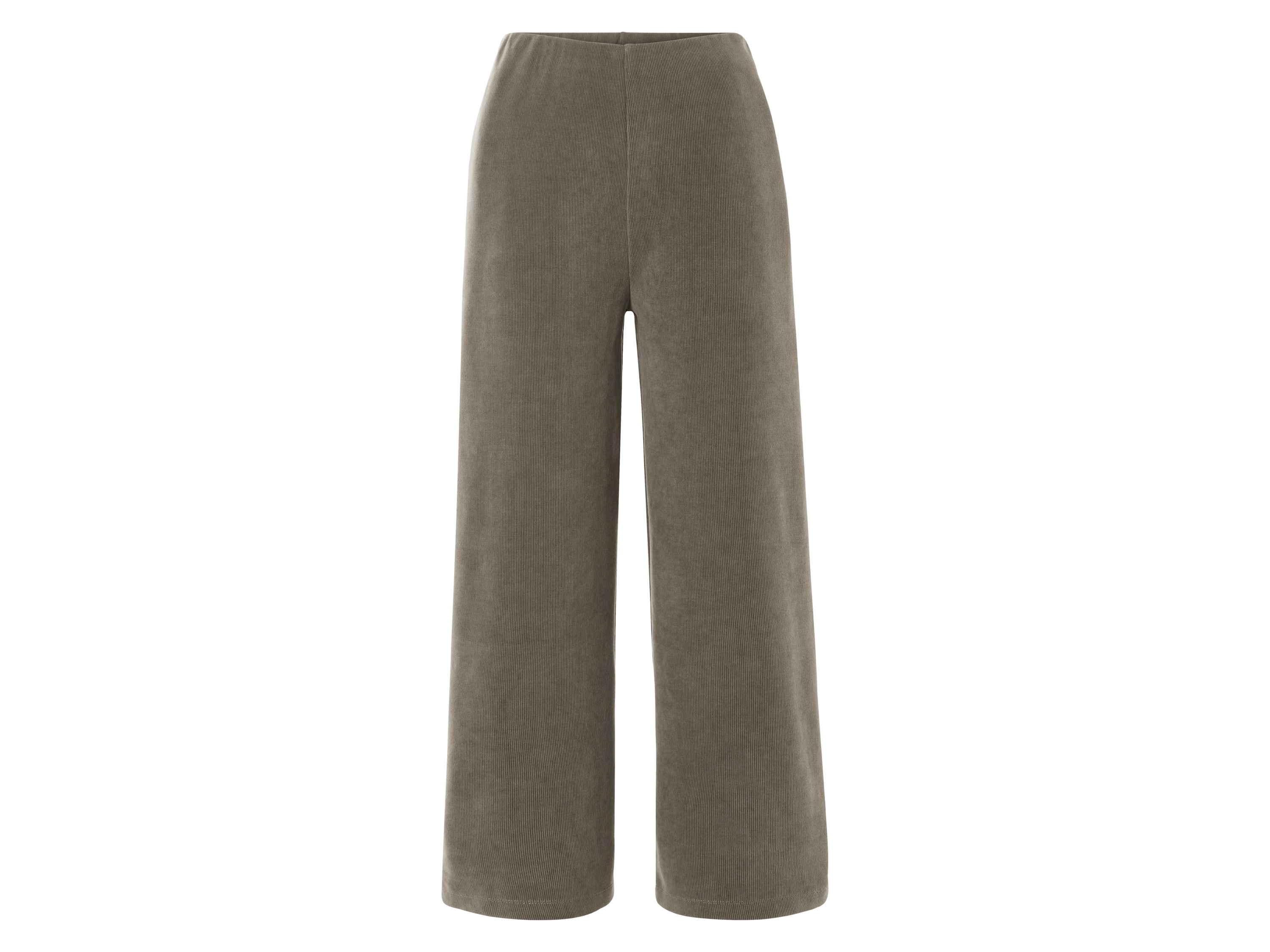 esmara® Pantalon velours femme (kaki, S(34/36))