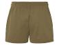 Shorts kaki à taille élastique.
