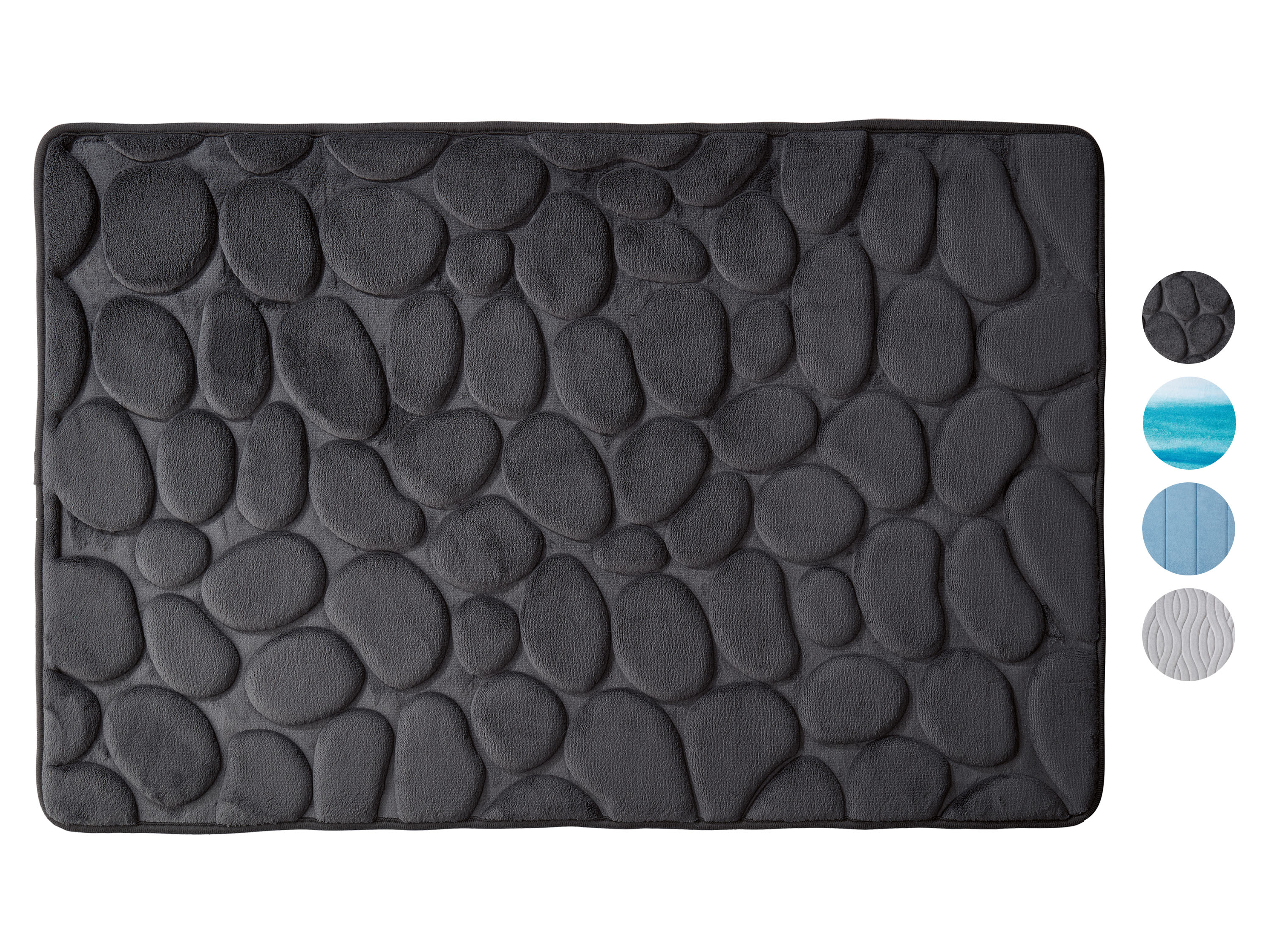 LIVARNO home Tapis de bain, 60 x 90 cm