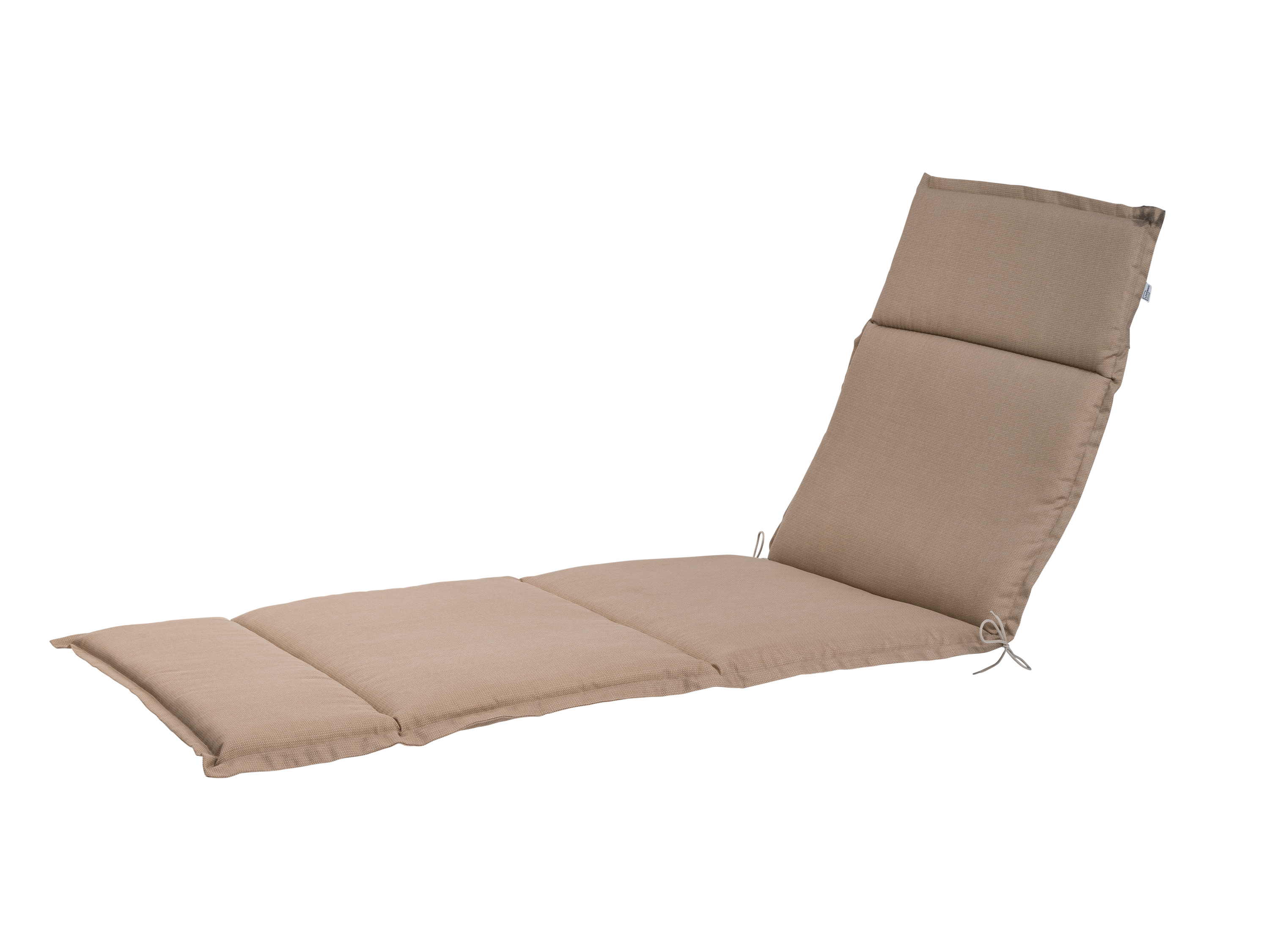 LIVARNO home Coussin pour bain de soleil Houston, 190 x 60 x 4 cm (beige)
