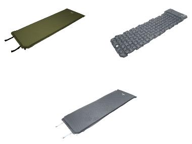 CRIVIT Matelas de camping autogonflant ou matelas de camping à cellules d’air avec oreiller
