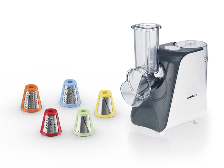 Aller en mode plein écran : SILVERCREST® KITCHEN TOOLS Râpe à légumes électrique 5-en-1 SGR 150 E2 - Image 1