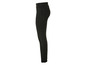 Leggings noirs en tissu lisse.