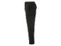 Pantalon cargo noir avec cordon.