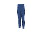 Pantalon d'entraînement bleu pour homme avec genoux et panneaux latéraux renforcés.