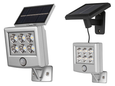 LIVARNO home Spot solaire LED, avec détecteur de mouvement