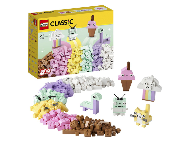 Aller en mode plein écran : LEGO® Classic L'amusement créatif pastel - Image 4