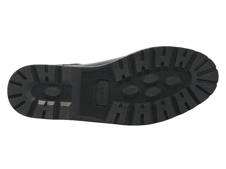 Semelle noire d'une chaussure de la marque Chiruca.