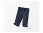 Leggings bébé bleu marine avec bords-côtes.