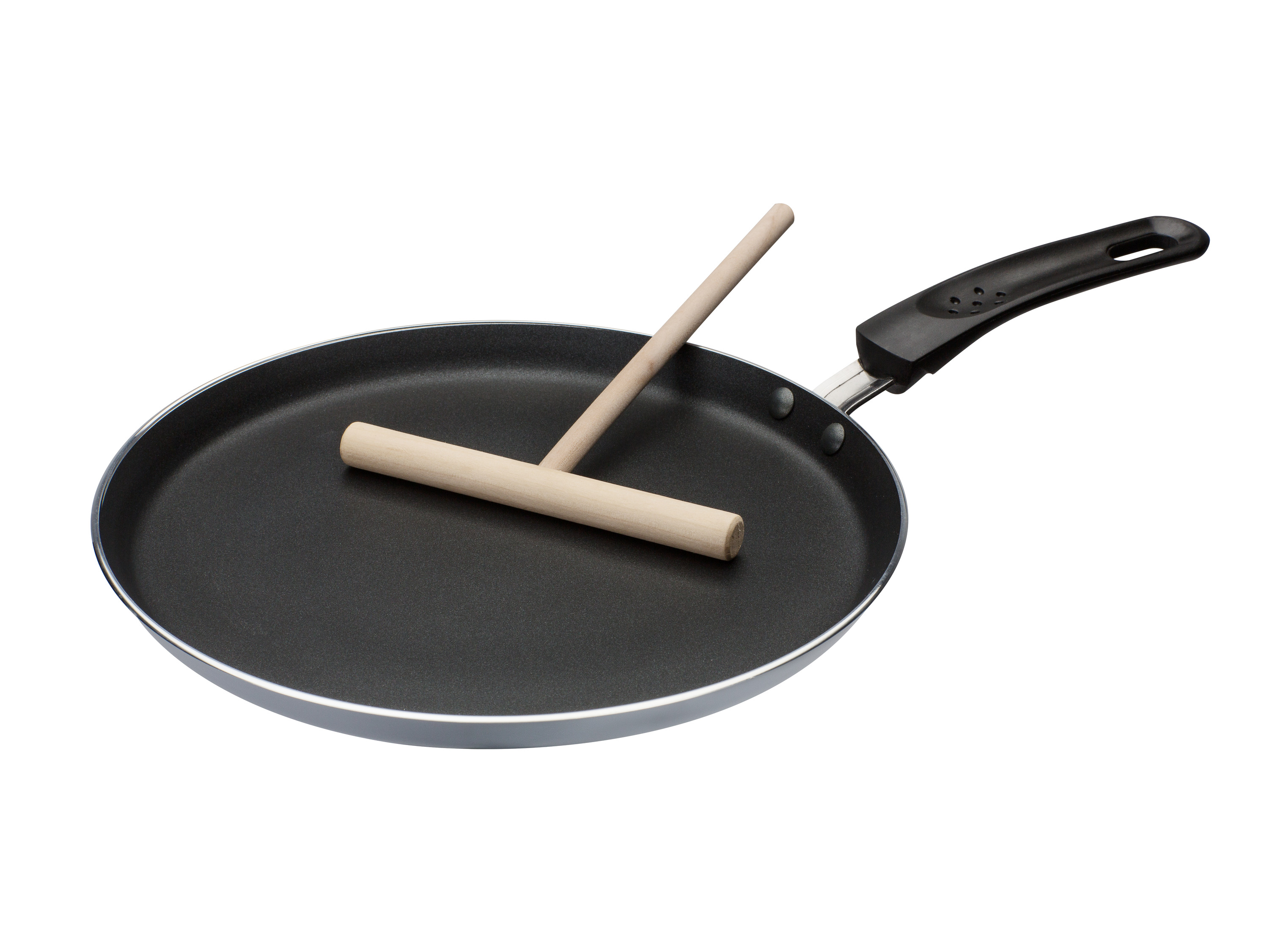 Poêle à crêpes GSW 26 cm Induction Aluminium avec étaleur