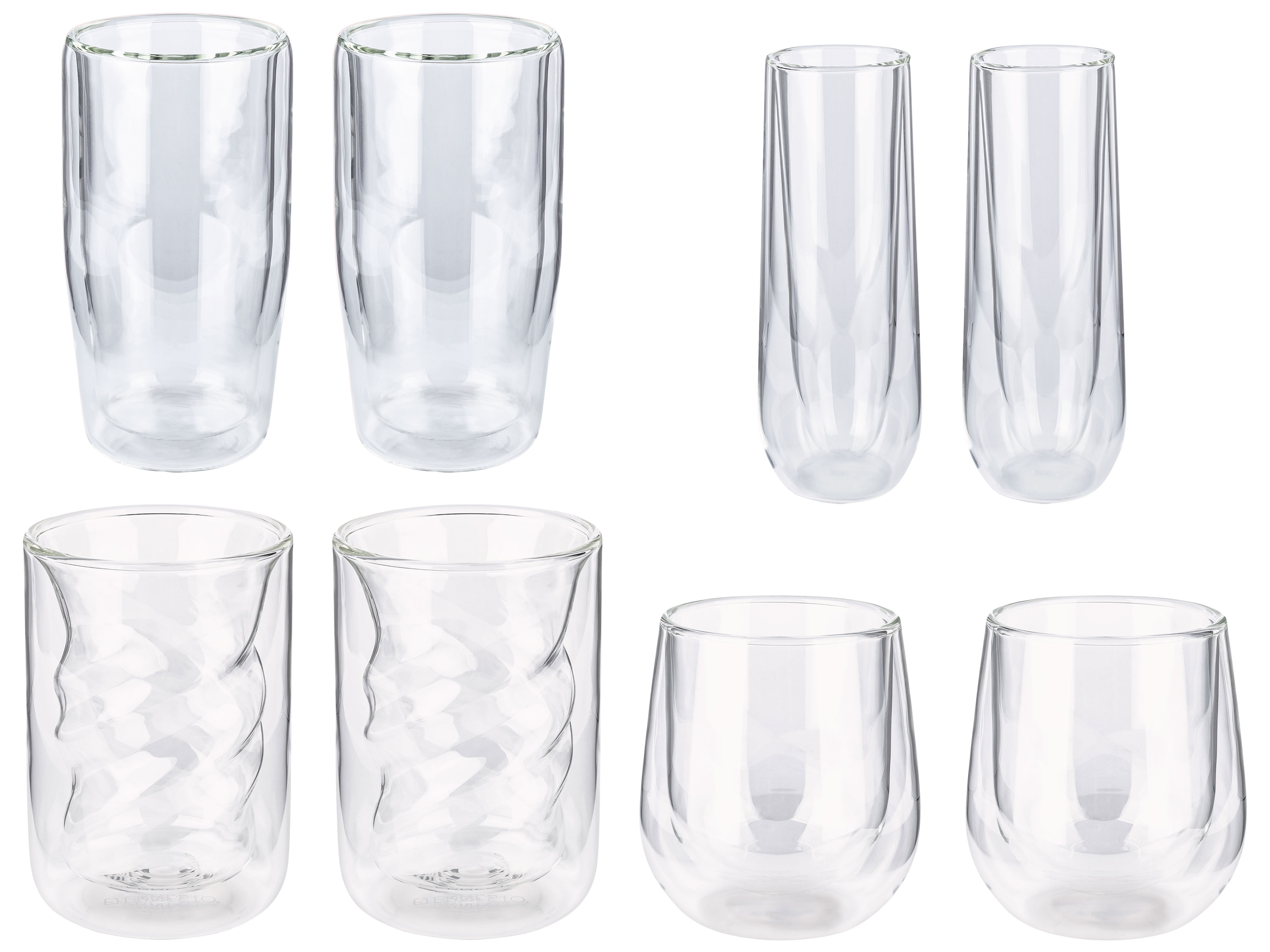 ERNESTO® Set de verres à double paroi