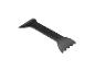 Raclette en plastique noir pour le nettoyage ou l'application