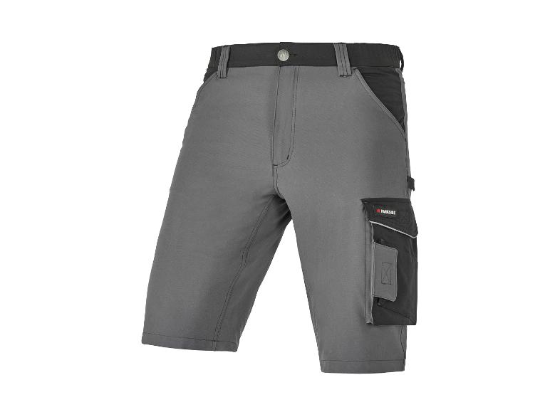 Short de travail Parkside gris.
