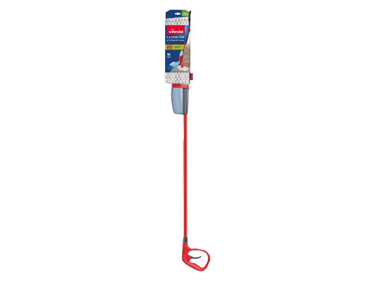 Serpillière spray tout-en-un pour un nettoyage rapide et facile.