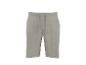 Short gris pour homme avec cordon de serrage sur fond blanc.