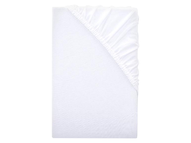 Drap-housse en jersey, 180-200 x 200 cm
