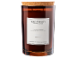 Bougie parfumée en verre brun avec un couvercle en liège, étiquetée 'Sage Serenity'.