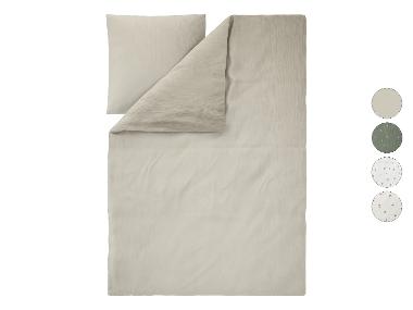 LIVARNO® Parure de lit en mousseline, 140 x 200 cm