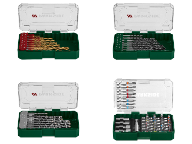 PARKSIDE® Set de forets, mèches ou embouts PBB 4 B2