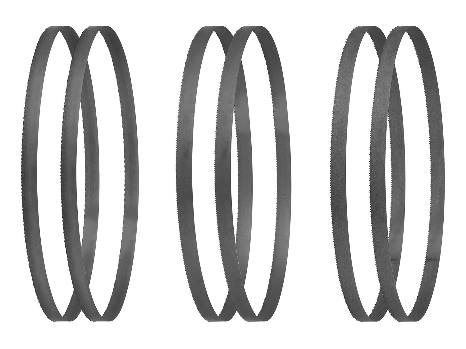 10 Lames De Scie à Ruban Flexback Premium - 1425x6x0,65 Mm, 6 Dents Par Pouce (6ZPZ)