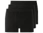 Trois paires de boxers noirs