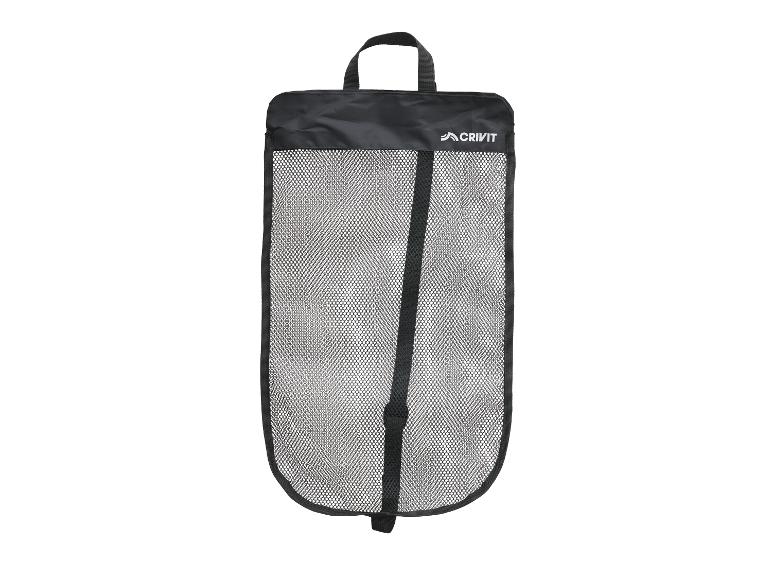 Sac en filet noir pour équipement sportif avec poignée de transport