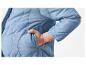 Veste matelassée bleu clair pour enfant.