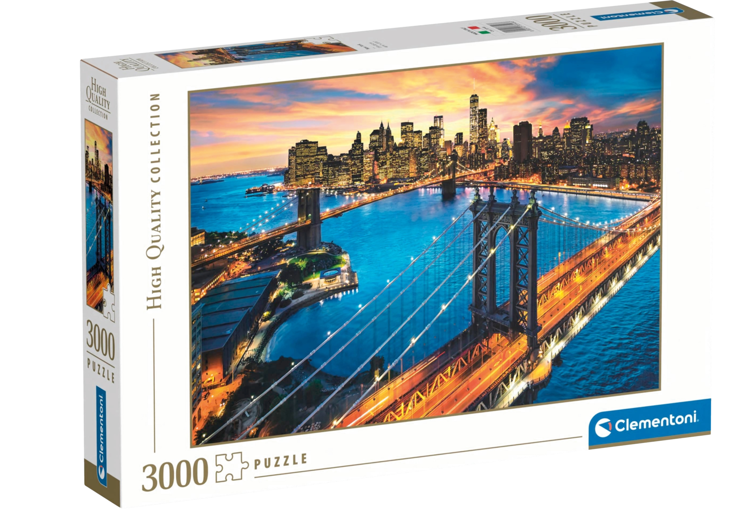 CLEMENTONI Puzzle 3000 pièces (New York)