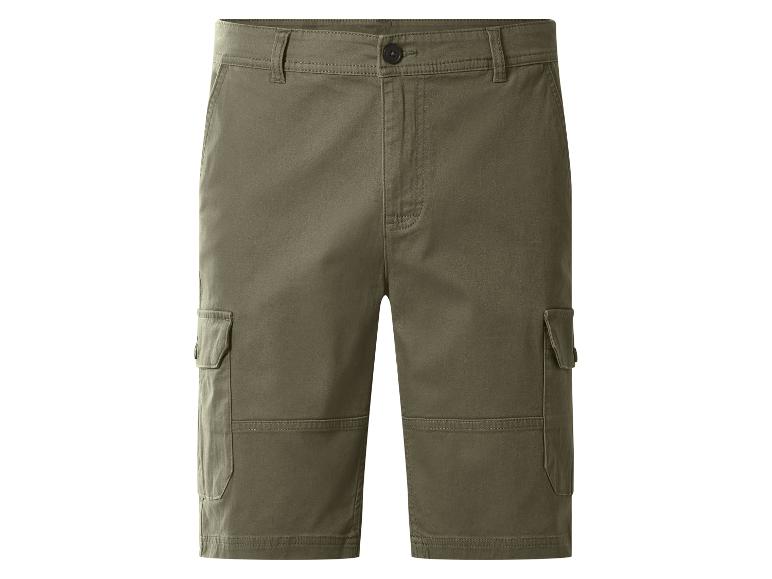 Short cargo kaki pour homme