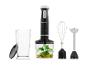 Mixeur plongeant SilverCrest 600W avec accessoires.