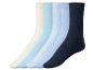 Lot de chaussettes : crème, bleu clair et marine.