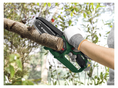 PARKSIDE® Mini-tronçonneuse à bois sans fil PGHSA 12 C2, 12 V