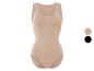 Body beige sans couture avec soutien-gorge intégré.