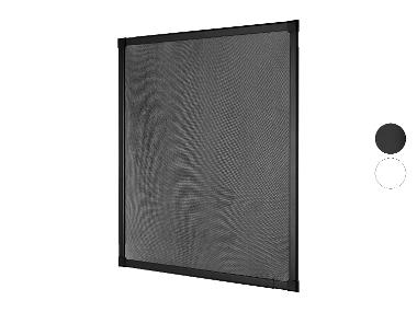 LIVARNO® Moustiquaire de fenêtre télescopique en aluminium, 120x140 cm