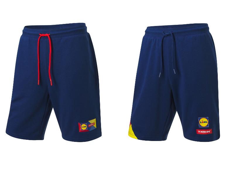 Shorts de sport Lidl Trek bleu marine.
